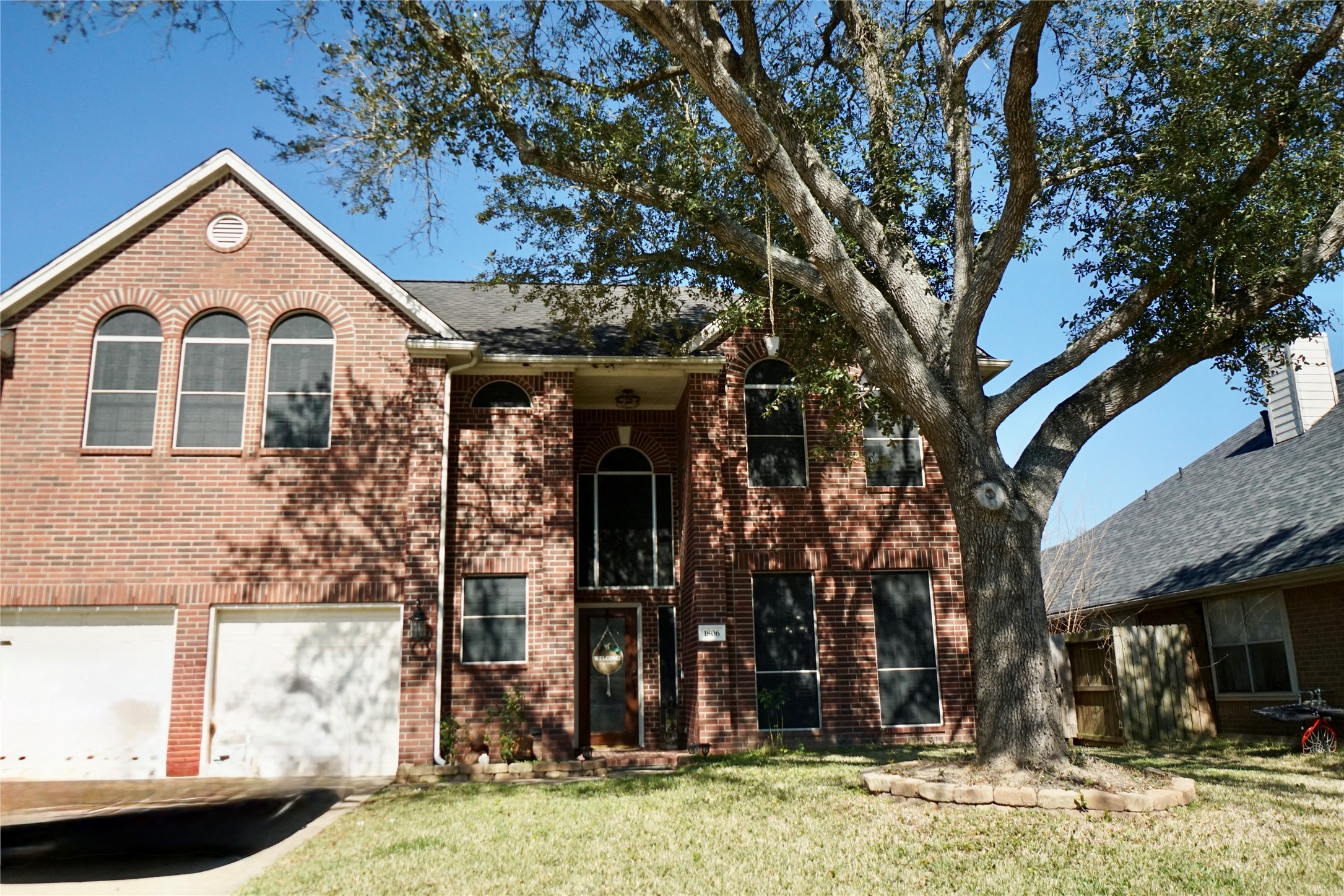 1806 Shadow Haven Court Fresno, TX 77545 - Photo 22 of 22 a front view of a house with a yard