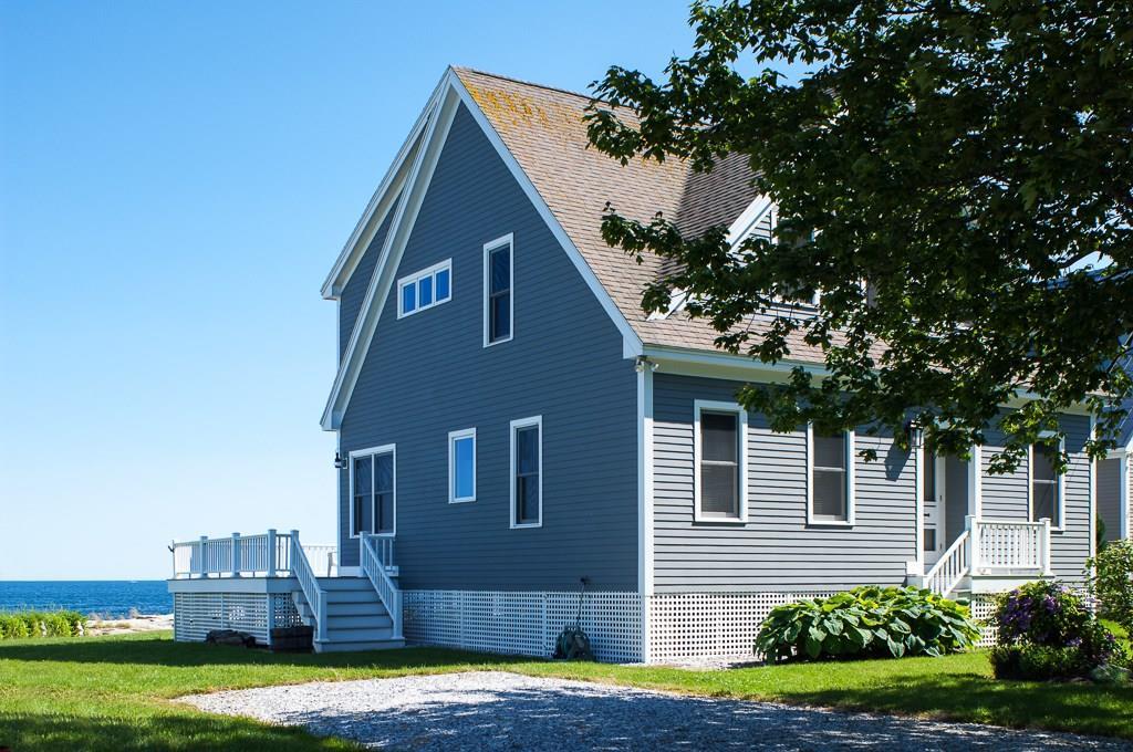5 Salt Pond Point New Harbor, ME 04554 - Photo 2 of 27 From the driveway looking at the...