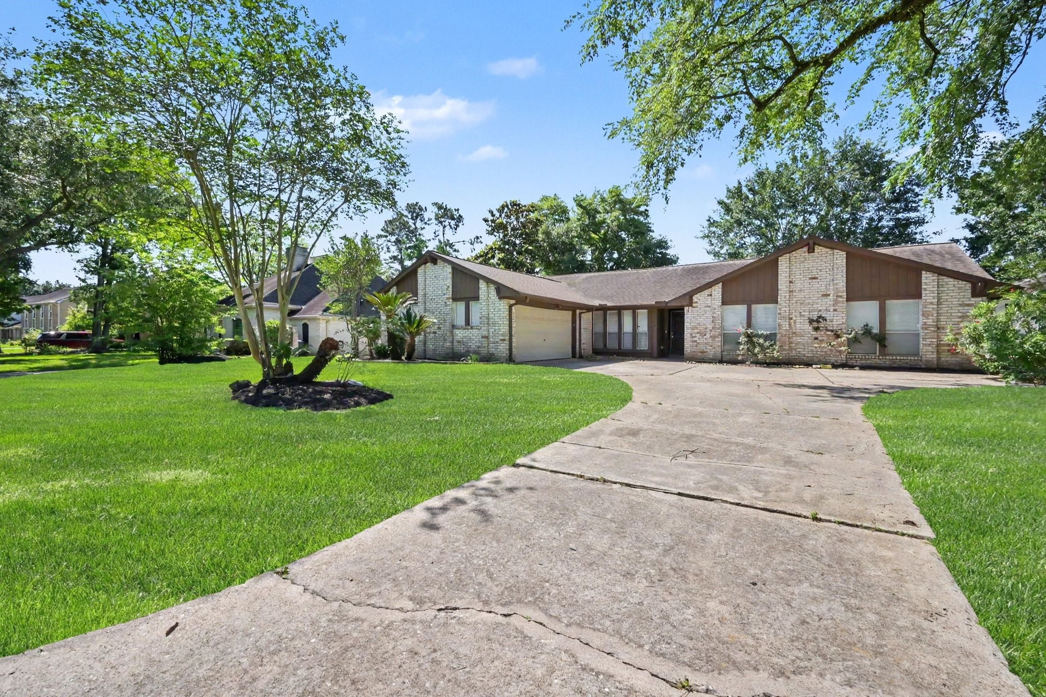 17419 Cassina Drive Spring, TX 77388 - Photo 4 of 35 a view of a house with a yard