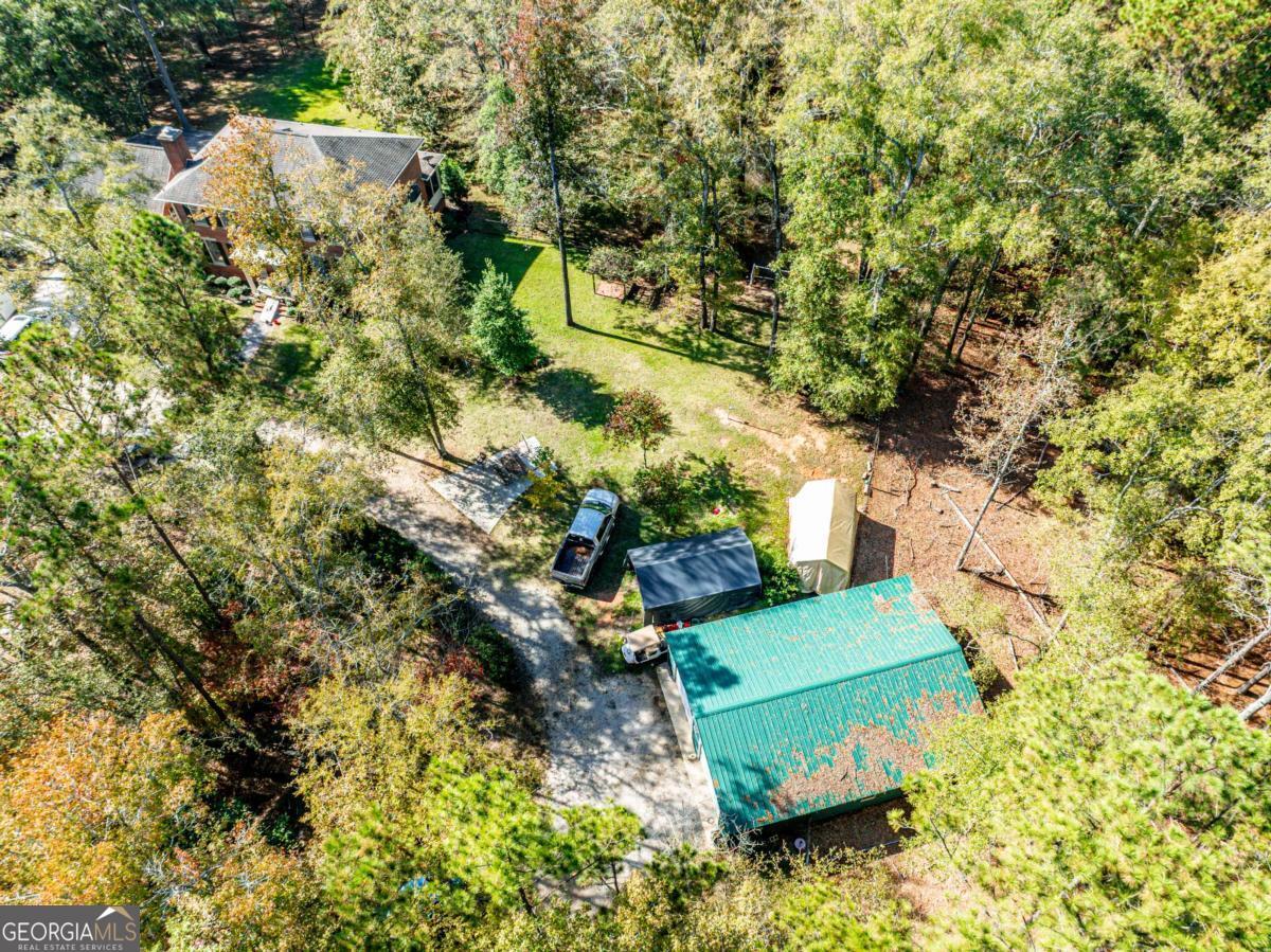 385 Stembridge Road Southeast Milledgeville, GA 31061 - Photo 57 of 81 an aerial view of a house with a yard