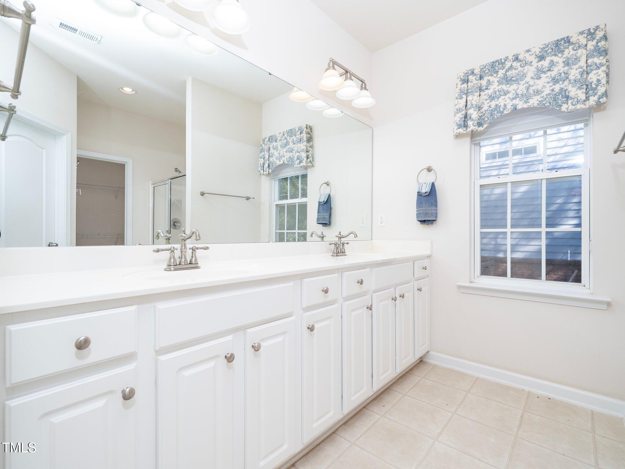 3404 Parlor Street Raleigh, NC 27614 - Photo 17 of 42 Primary Bathroom, Double Vanity