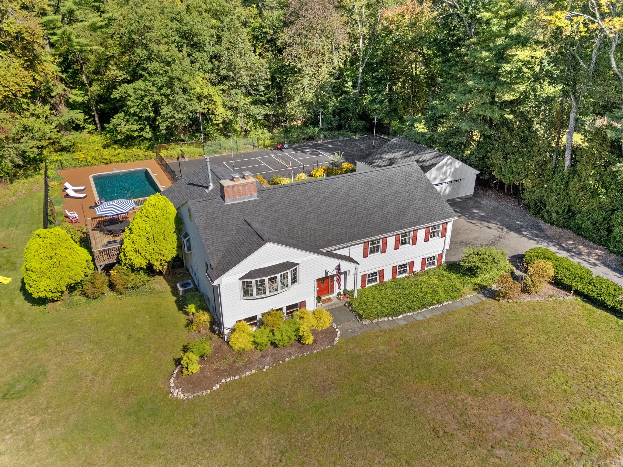 100 Rosewood Road Avon, CT 06001 - Photo 1 of 1 an aerial view of a