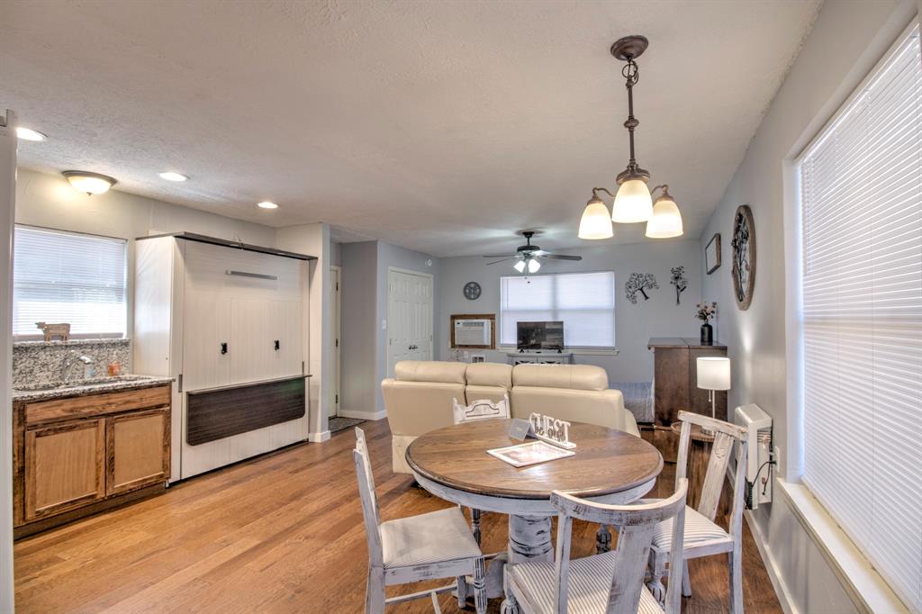 374 Hideaway Lane Valley View, TX 76272 - Photo 8 of 35 Dining area in the cabin!