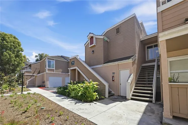 a house view with a seating space