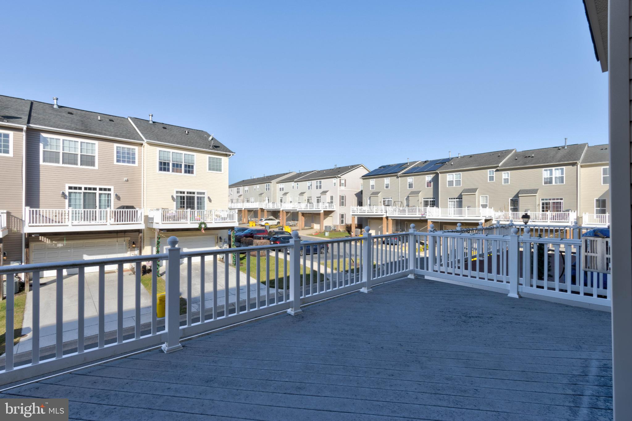 2629 Raptor Drive Odenton, MD 21113 - Photo 16 of 20 a view of a balcony with two large windows
