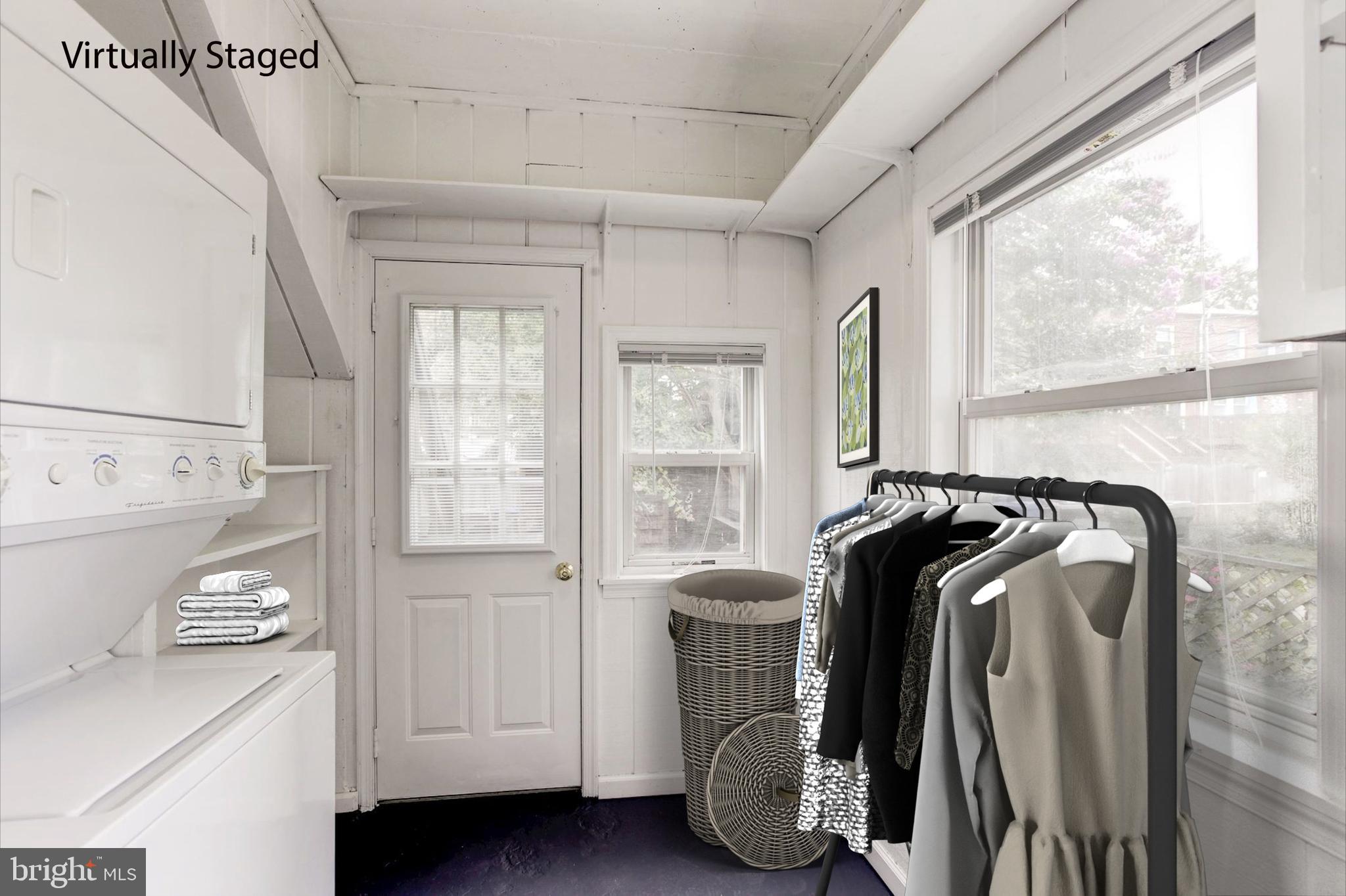 2335 40th Street Northwest, Unit 2 Washington, DC 20007 - Photo 15 of 19 Laundry Room