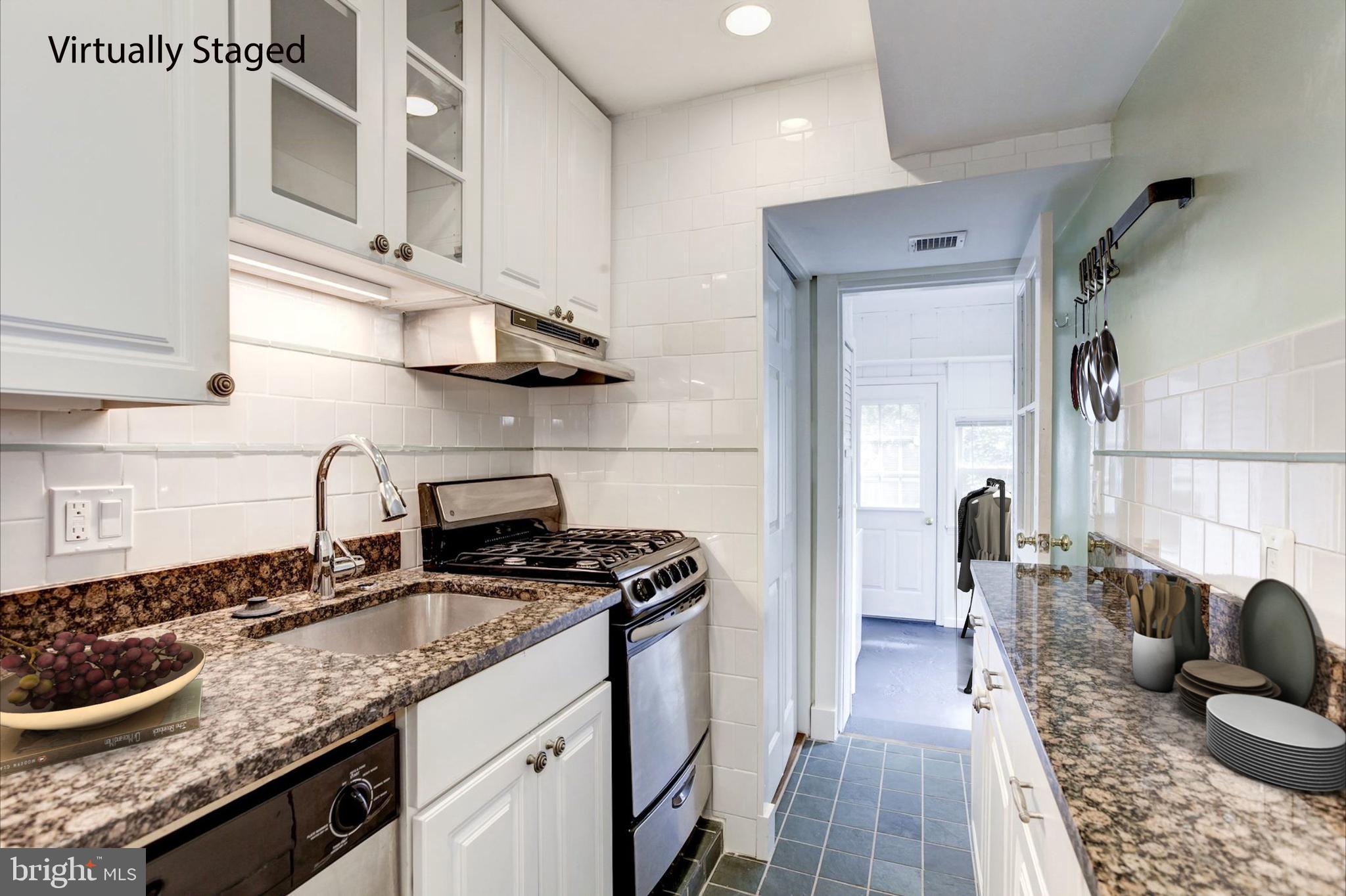 2335 40th Street Northwest, Unit 2 Washington, DC 20007 - Photo 9 of 19 Beautifully renovated Kitchen
