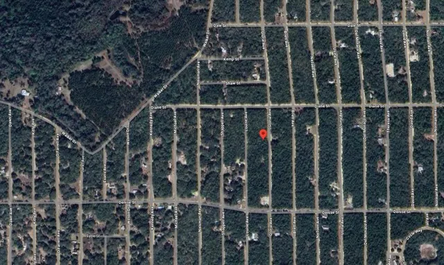 a view of a black gate