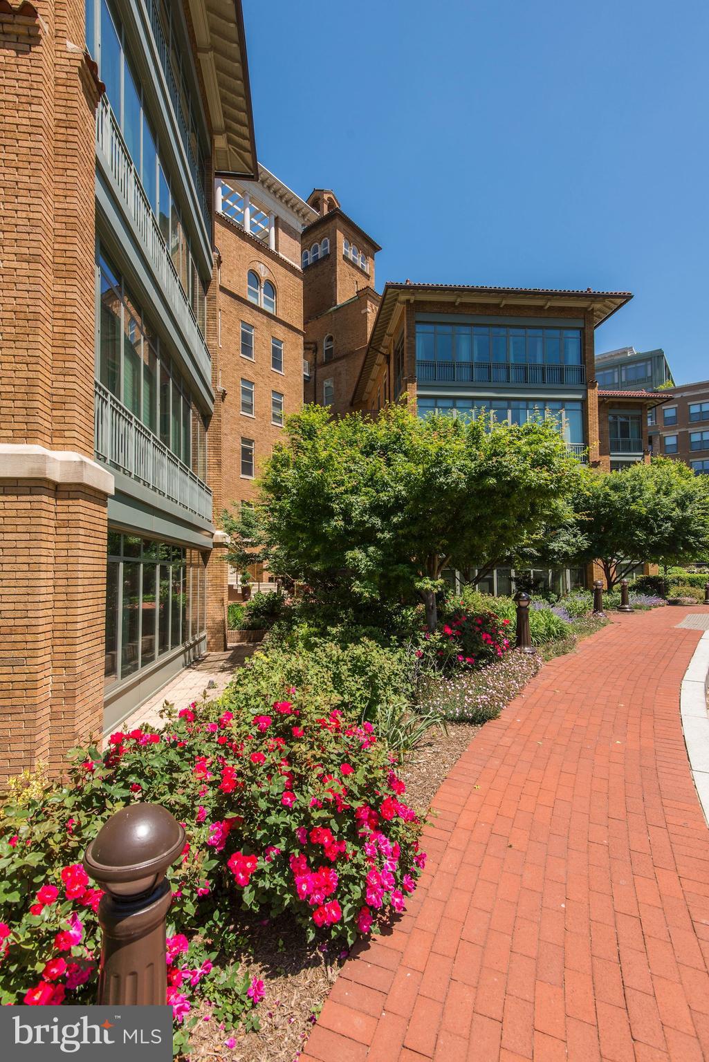 2425 L Street Northwest, Unit 434 Washington, DC 20037 - Photo 2 of 37 Lushly landscaped grounds