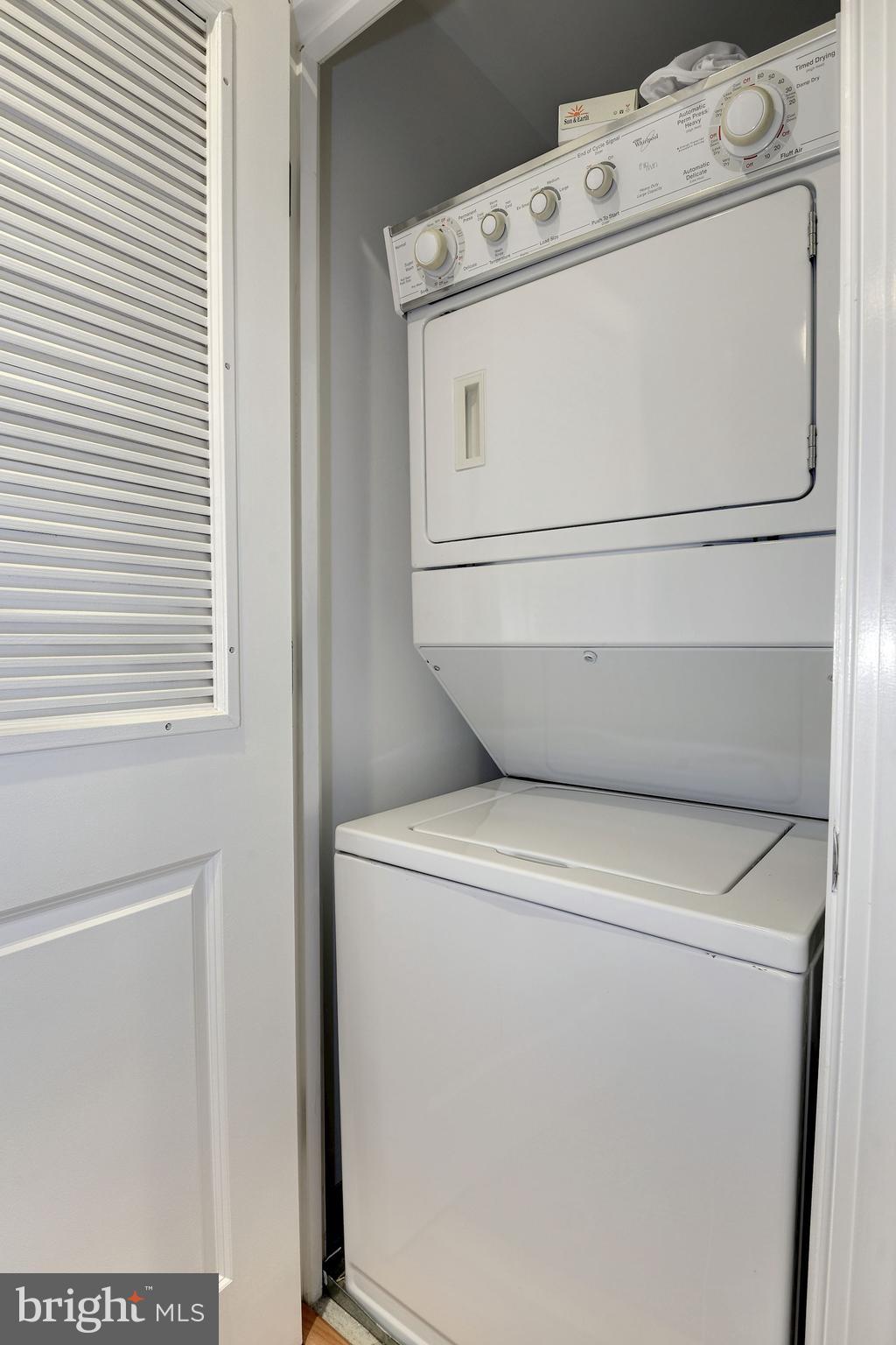 2425 L Street Northwest, Unit 434 Washington, DC 20037 - Photo 25 of 37 Washer/dryer in unit