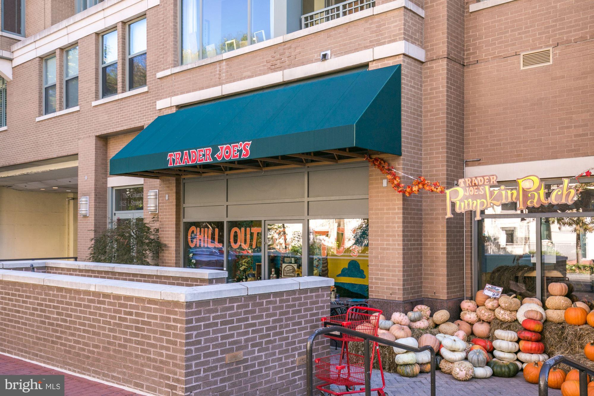 2425 L Street Northwest, Unit 434 Washington, DC 20037 - Photo 32 of 37 Trader Joe's in the same building