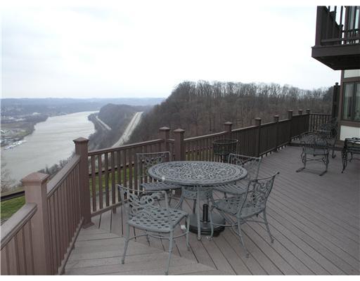 190 Shadow Ridge Drive Pittsburgh, PA 15238 - Photo 18 of 18 Patio/Deck. Just off the family room, the huge and private rear deck offers picturesque river views and plenty of space for outdoor entertaining.