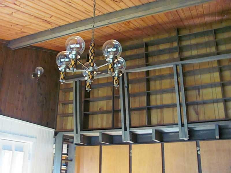 220 Medical Center Road Chicora, PA 16025 - Photo 19 of 19 Library Photo 3 of 3. Yes--those are bookcases in the loft above the storage closets. Vaulted ceiling. Also--great view through large window to back yard. Sit in the library and watch Mother Nature do her work.