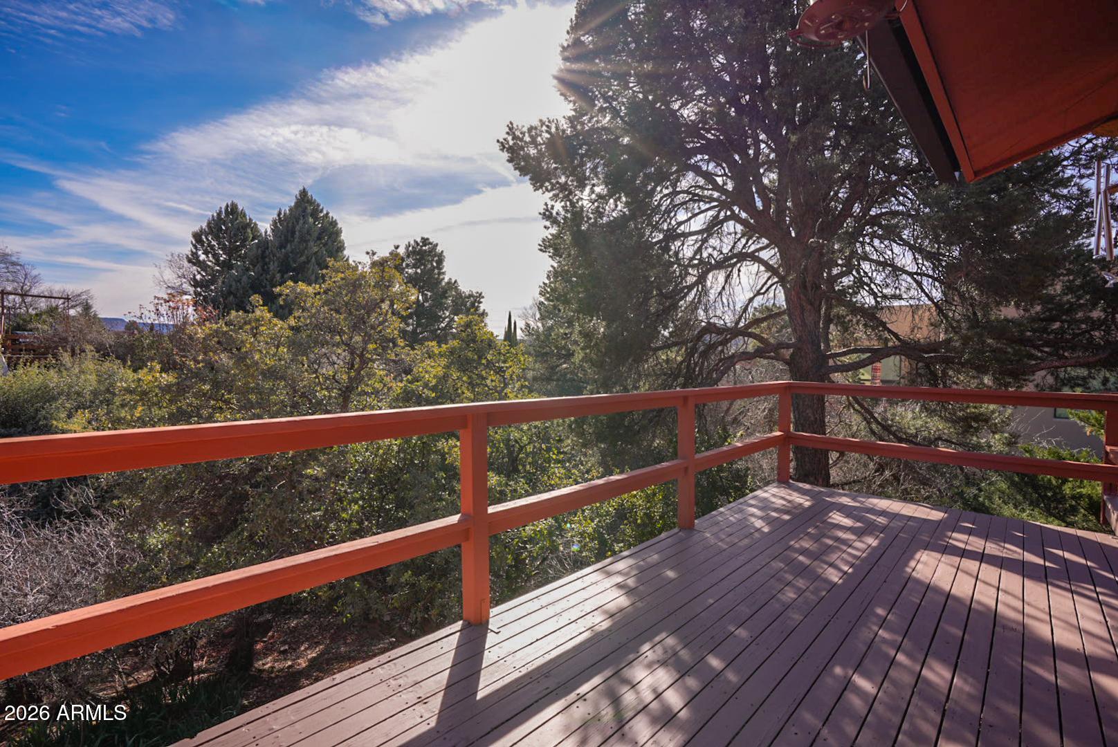 90 Box Canyon Road Sedona, AZ 86351 - Photo 35 of 51 Deck View 3
