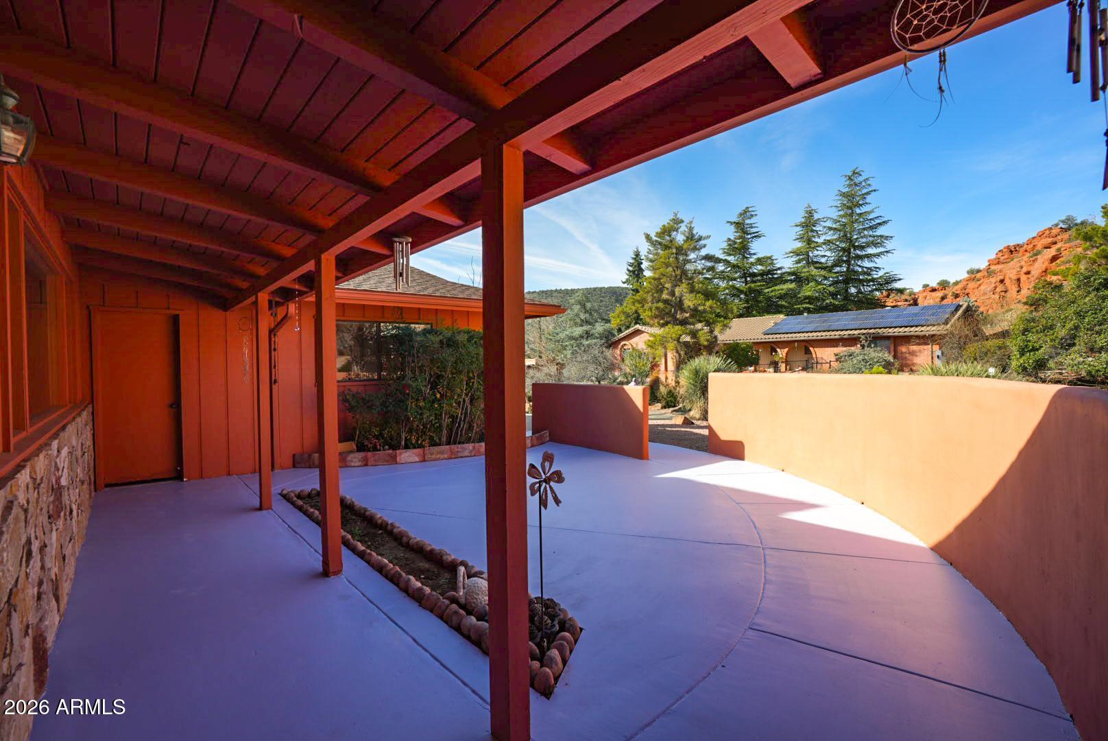 90 Box Canyon Road Sedona, AZ 86351 - Photo 45 of 51 Front Patio
