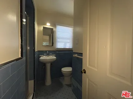 a bathroom with a sink and a toilet