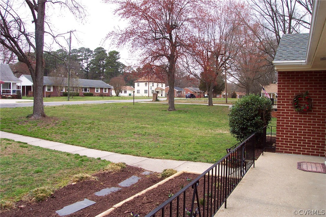 805 Conduit Road Colonial Heights, VA 23834 - Photo 17 of 21 Front Yard of home has a nice Set Back from the st