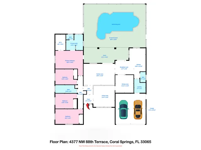 $705,000 | 4377 Northwest 88th Terrace, Coral Springs, FL 33065