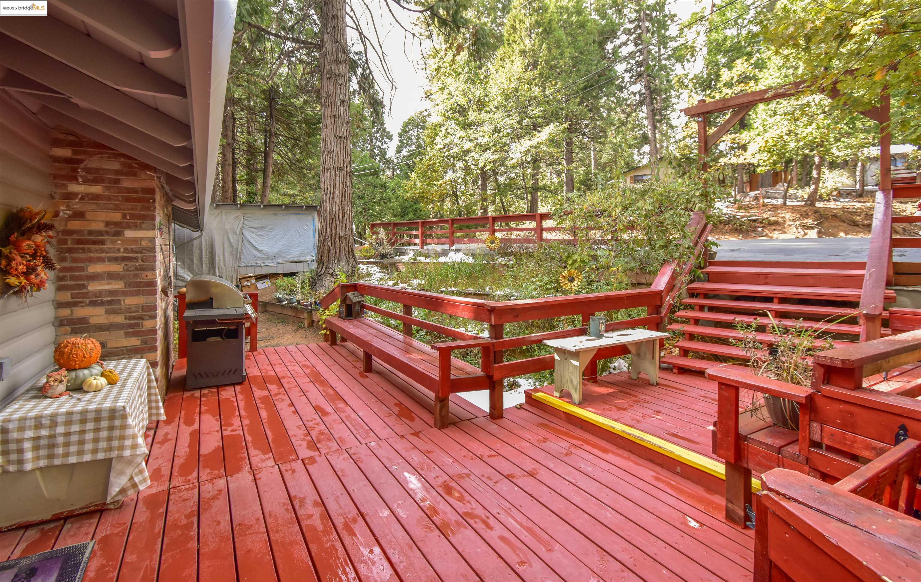20705 Muheli Road Mi Wuk Village, CA 95346 - Photo 17 of 18 Wooden deck - front of home