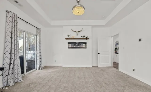 a view of a hallway with elevator