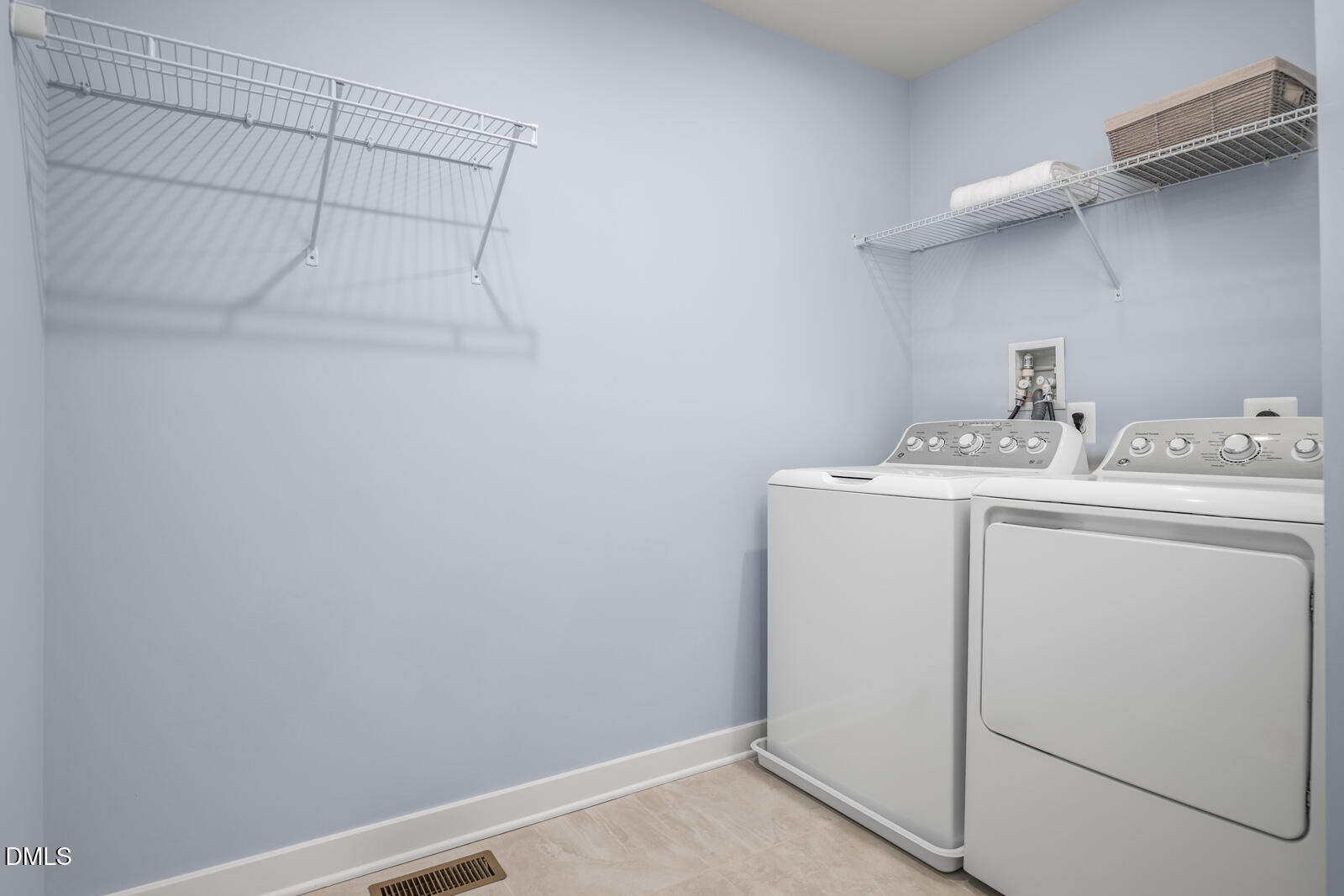 672 Pasture Ridge Road Raleigh, NC 27603 - Photo 18 of 22 a utility room with dryer and washer