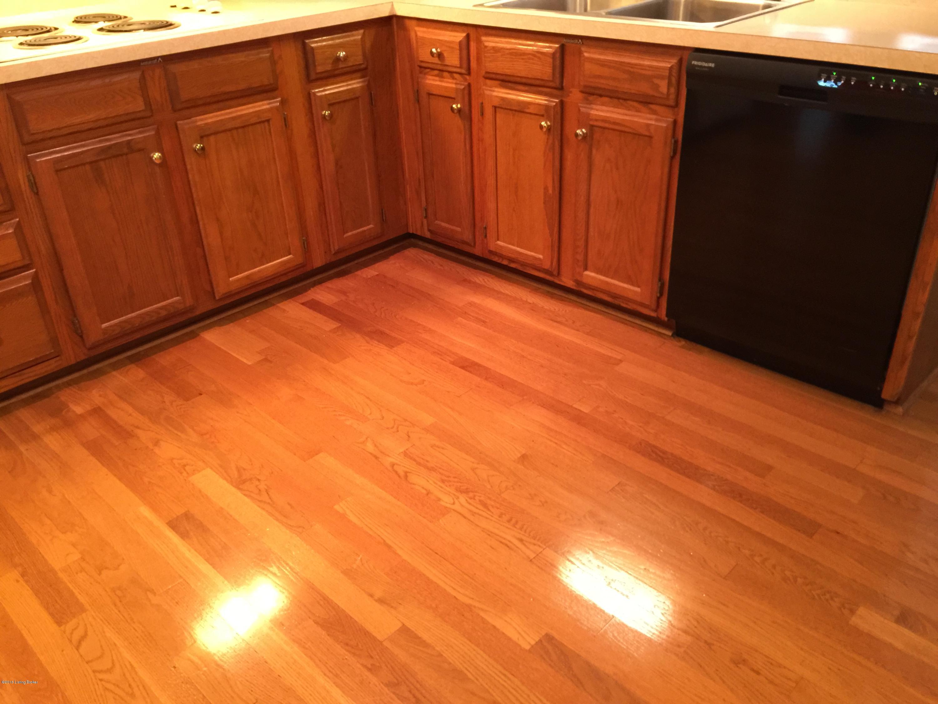 3002 Sunny Field Road Louisville, KY 40220 - Photo 10 of 51 Gleaming Hardwood Floor in Kitchen
