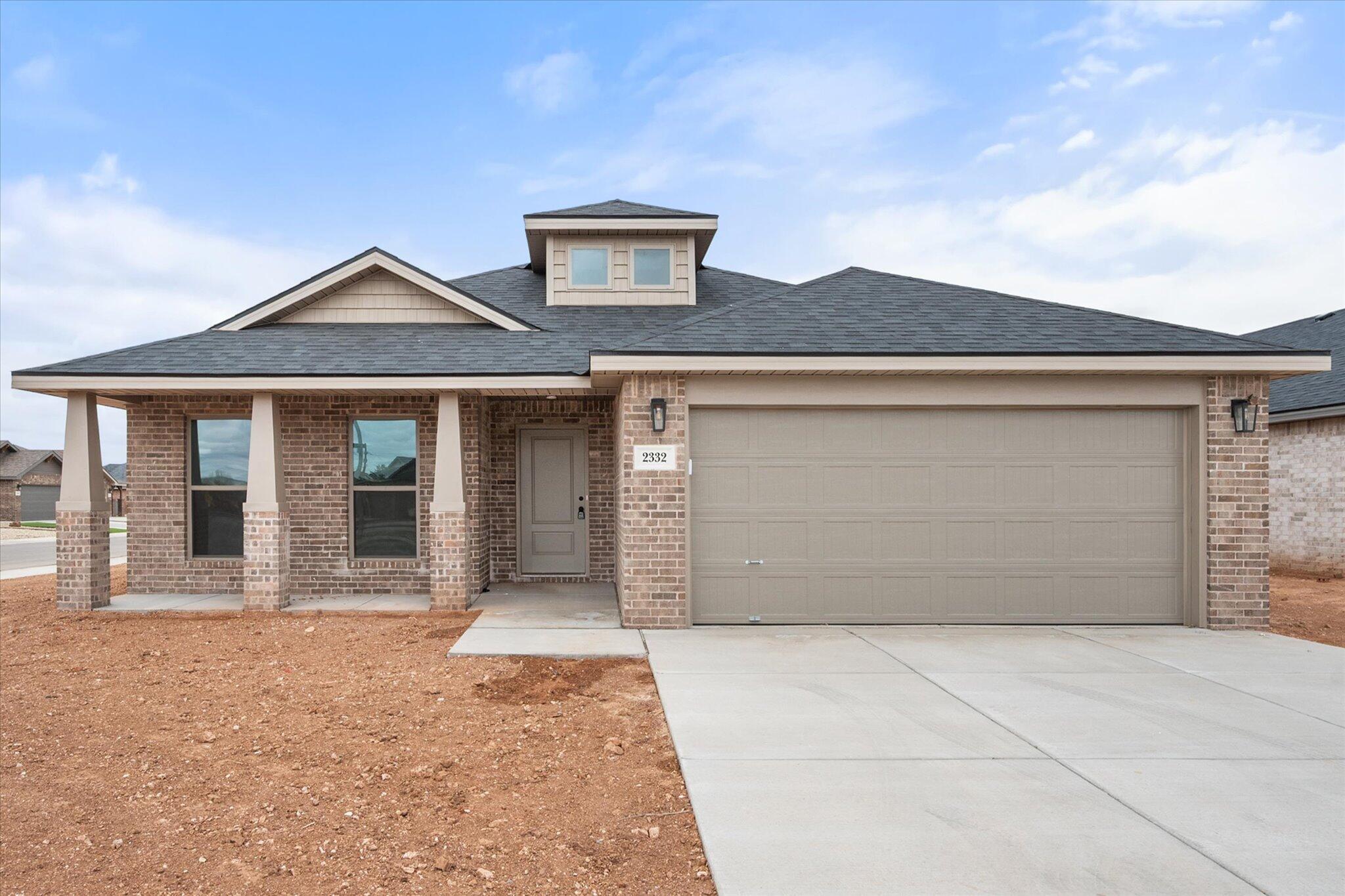 2332 136th Street Lubbock, TX 79423 - Photo 1 of 19 front view of a house