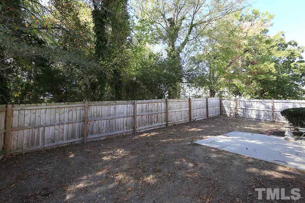1520 Cricket Ridge Drive Raleigh, NC 27610 - Photo 17 of 18 Like privacy in your back yard? Then you will love this area.
