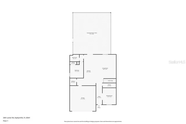 $595,000 | 2401 Lanier Road, Zephyrhills, FL 33541