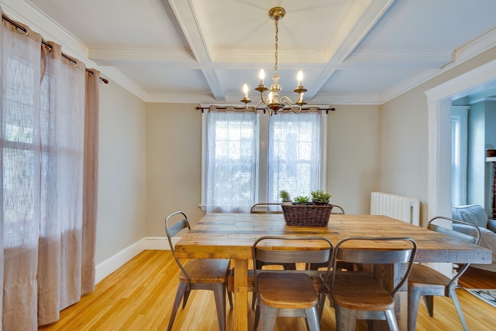 30 Kilsythe Road Arlington, MA 02476 - Photo 8 of 31 a view of a dining room with furniture window and outside view
