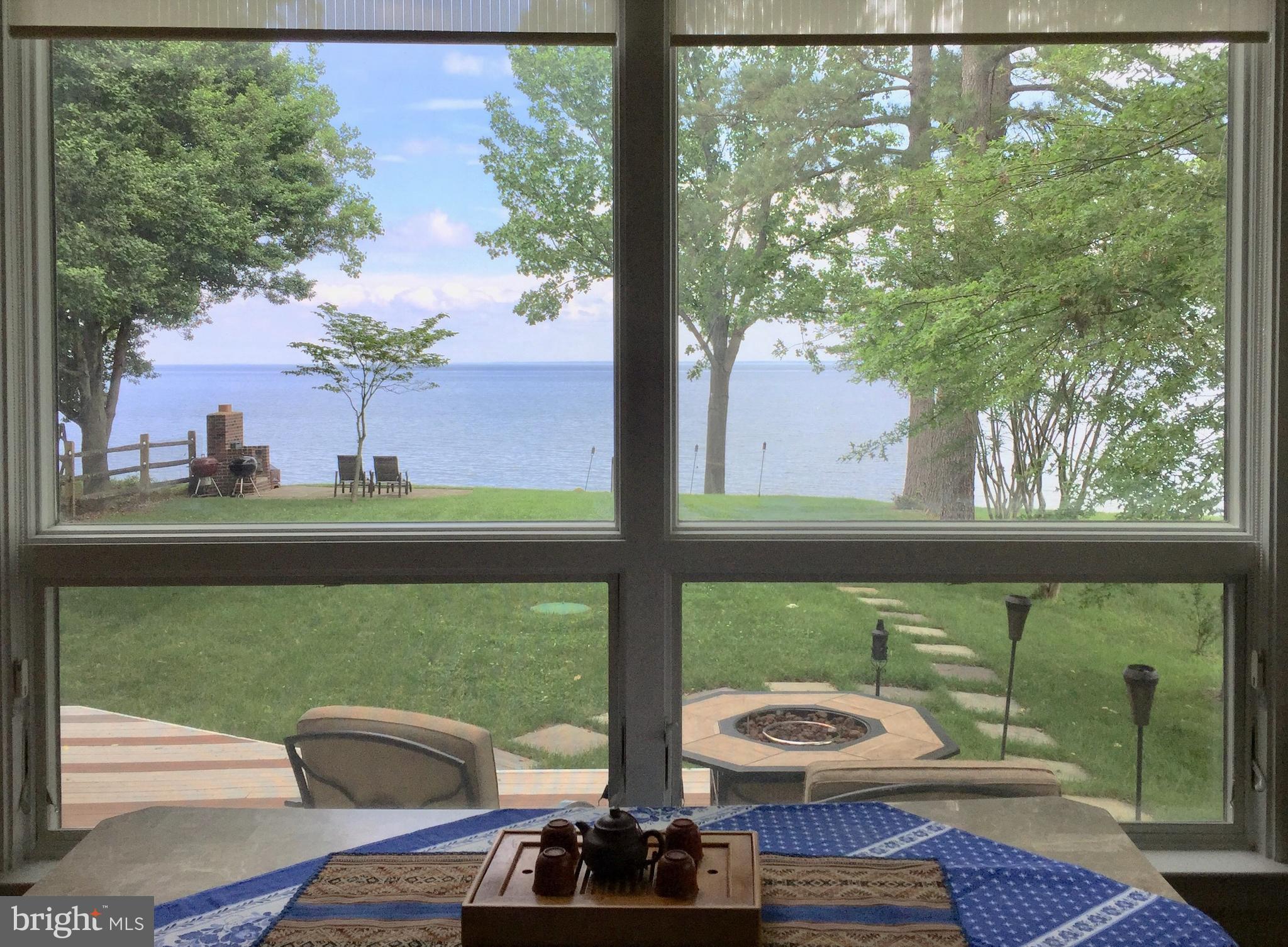 2027 Chesapeake Road Annapolis, MD 21409 - Photo 14 of 72 Water view from breakfast area