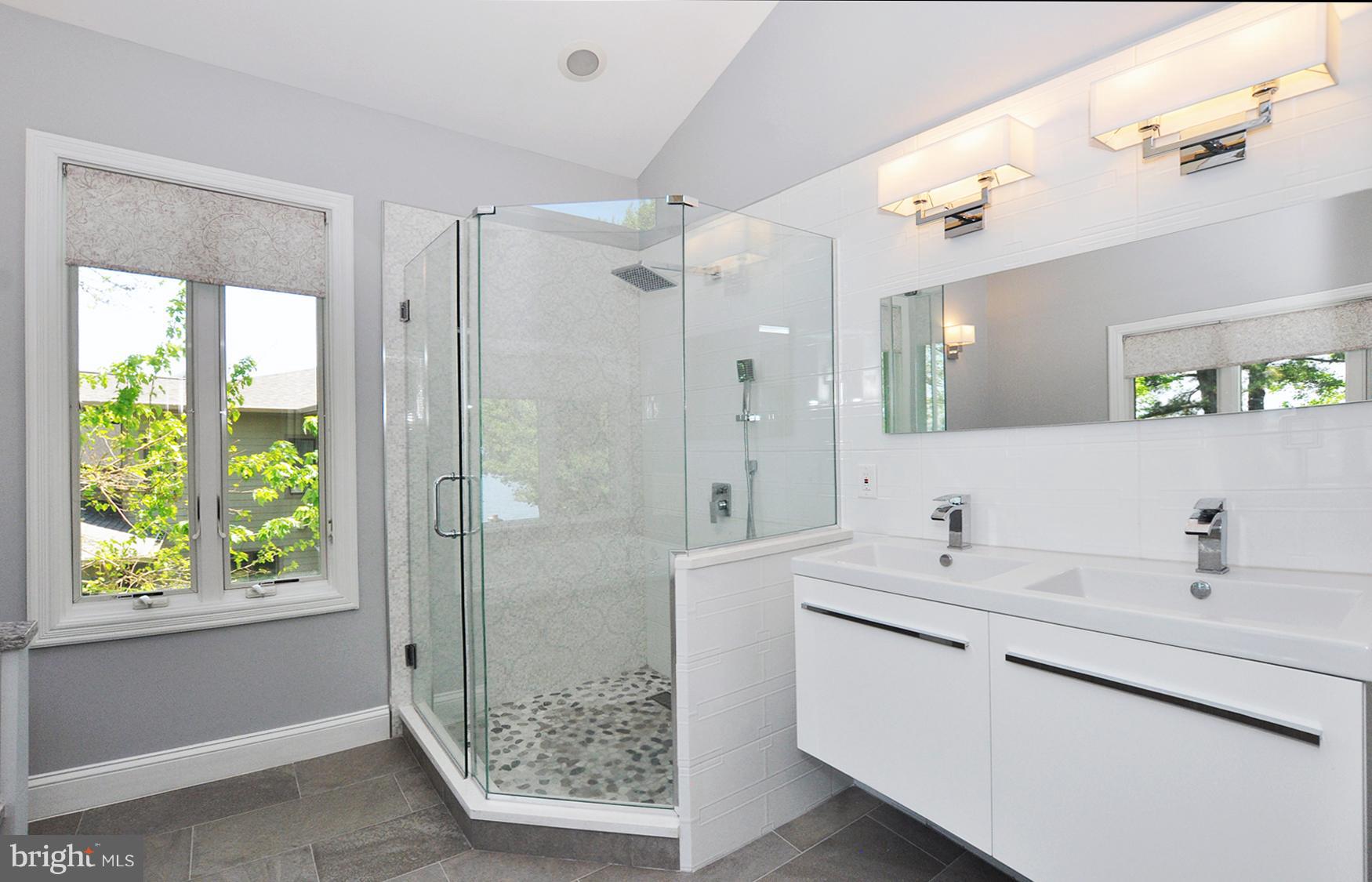 2027 Chesapeake Road Annapolis, MD 21409 - Photo 32 of 72 Renovated Master Bath w water view