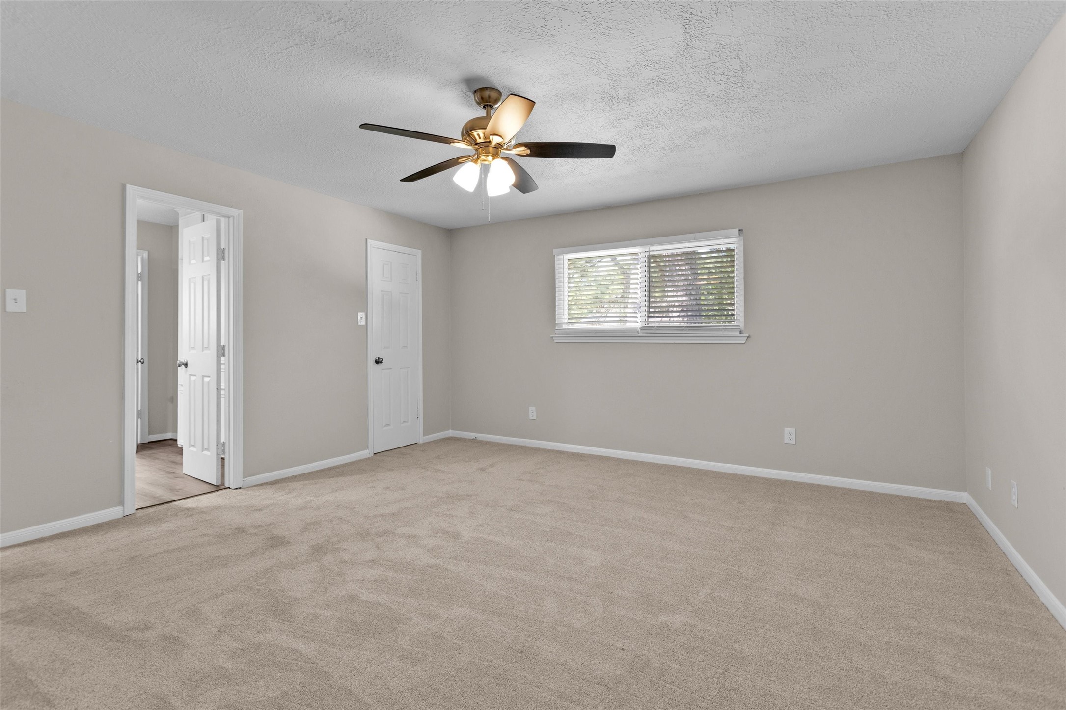 9115 Godstone Lane Spring, TX 77379 - Photo 23 of 46 The first door leads to the primary en suite bath. The second leads to the large walk in closet.