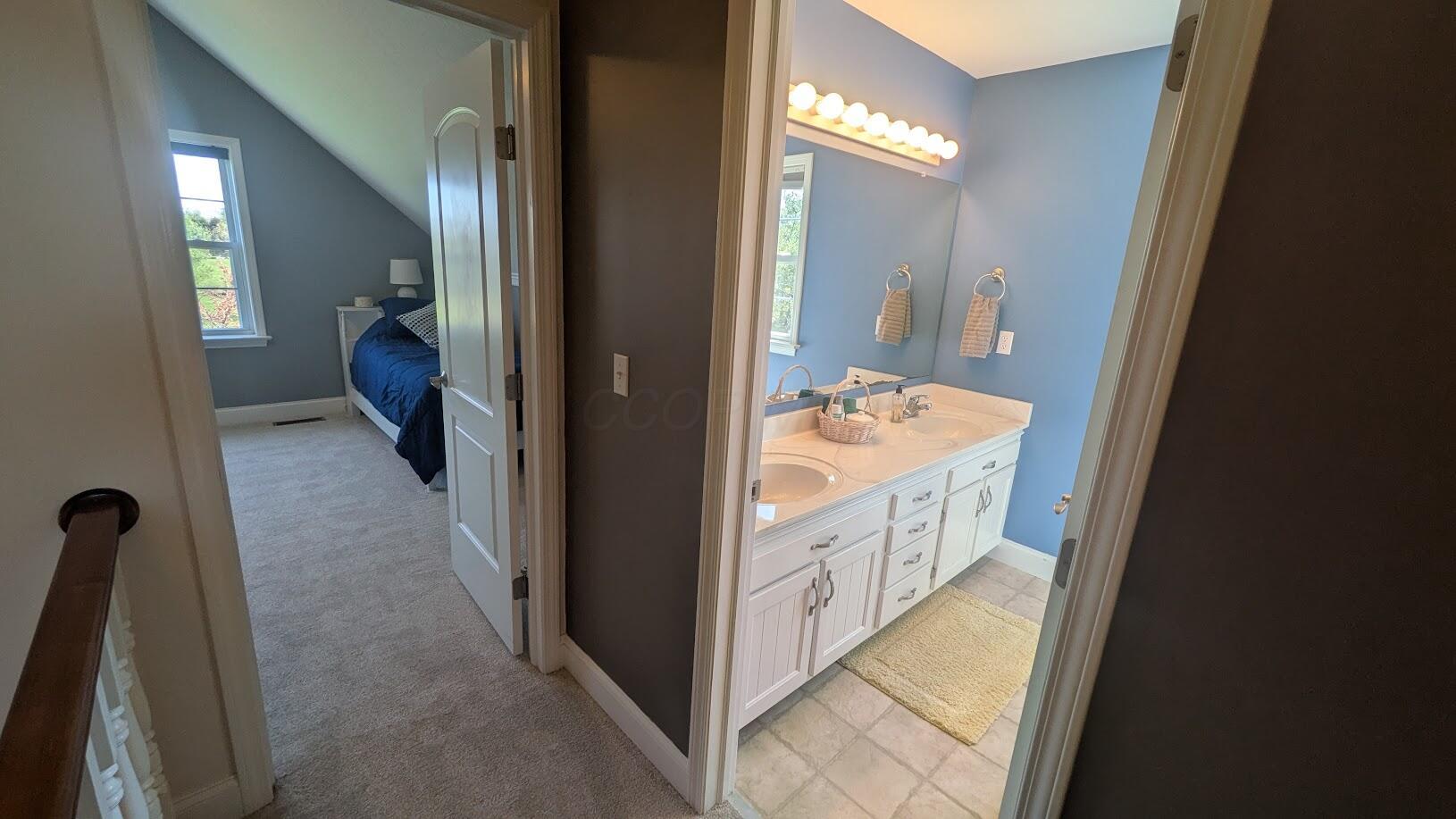 10304 Rosedale-Milford Center Road Irwin, OH 43029 - Photo 31 of 54 Upstairs Bathroom