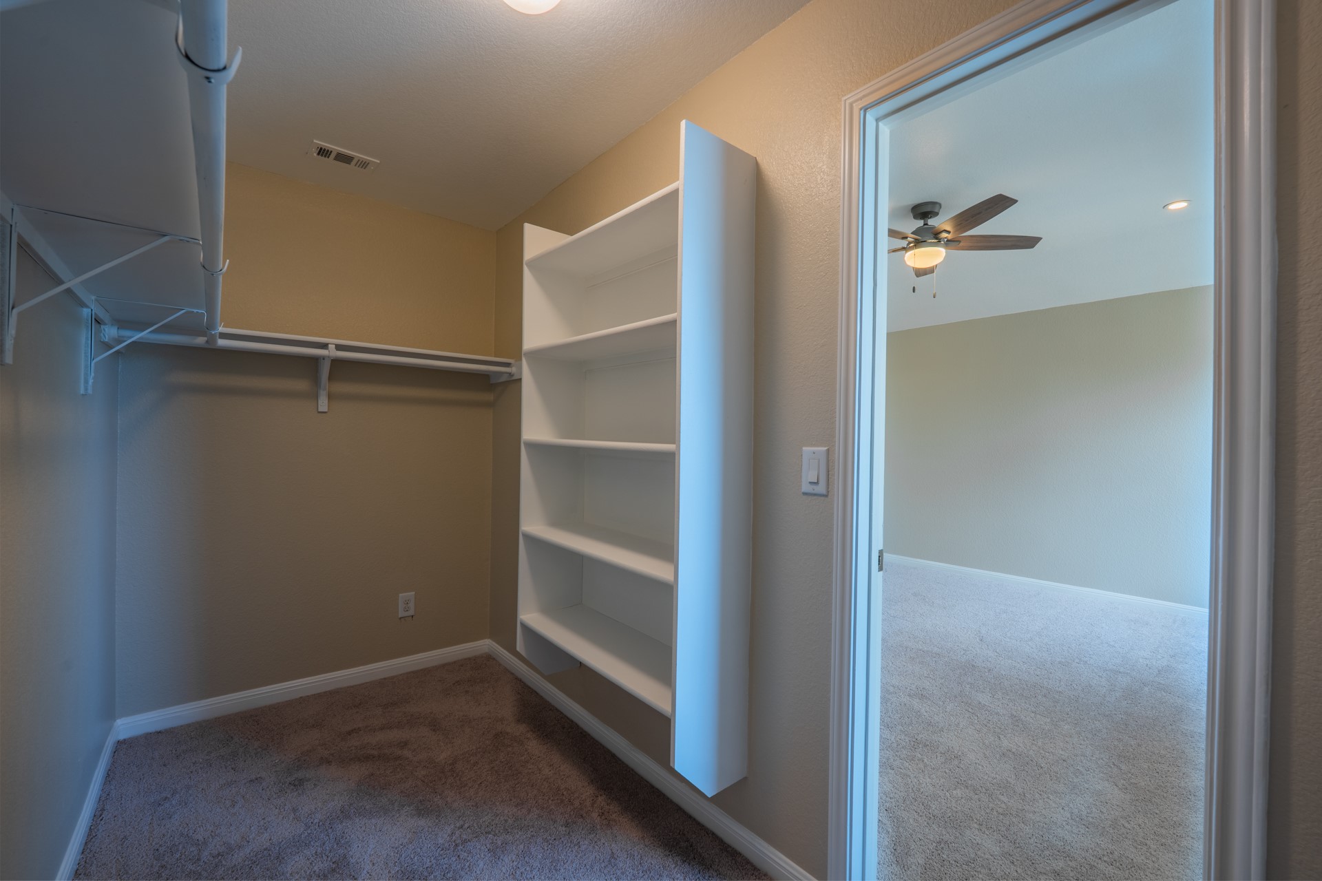 624 Joppa Road Leander, TX 78641 - Photo 22 of 36 a view of an empty walk in closet