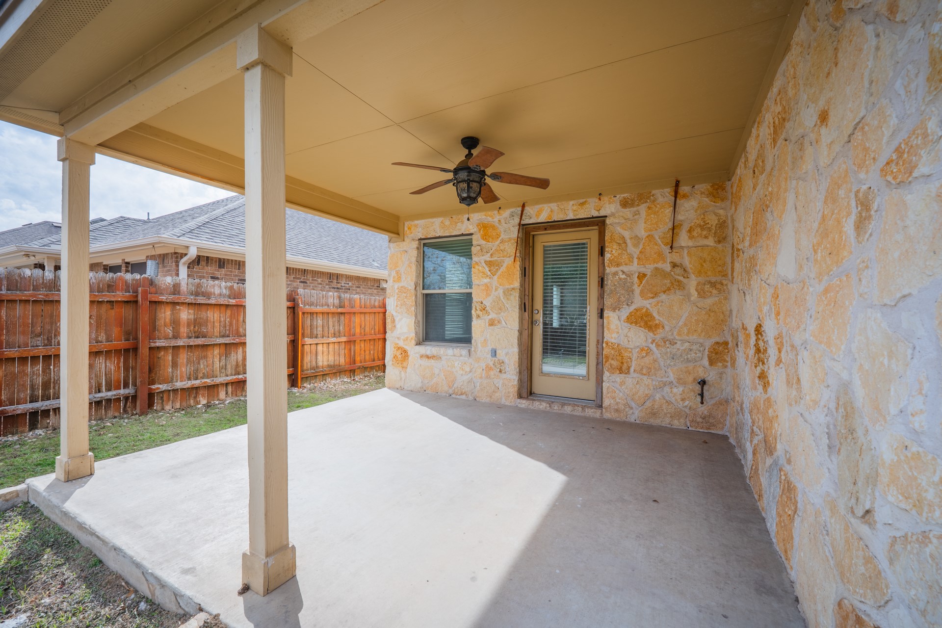 624 Joppa Road Leander, TX 78641 - Photo 28 of 36 wooden floor in an empty room with a window