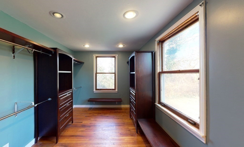 6 Egypt Beach Road Scituate, MA 02066 - Photo 22 of 29 a view of hallway with windows and a gate