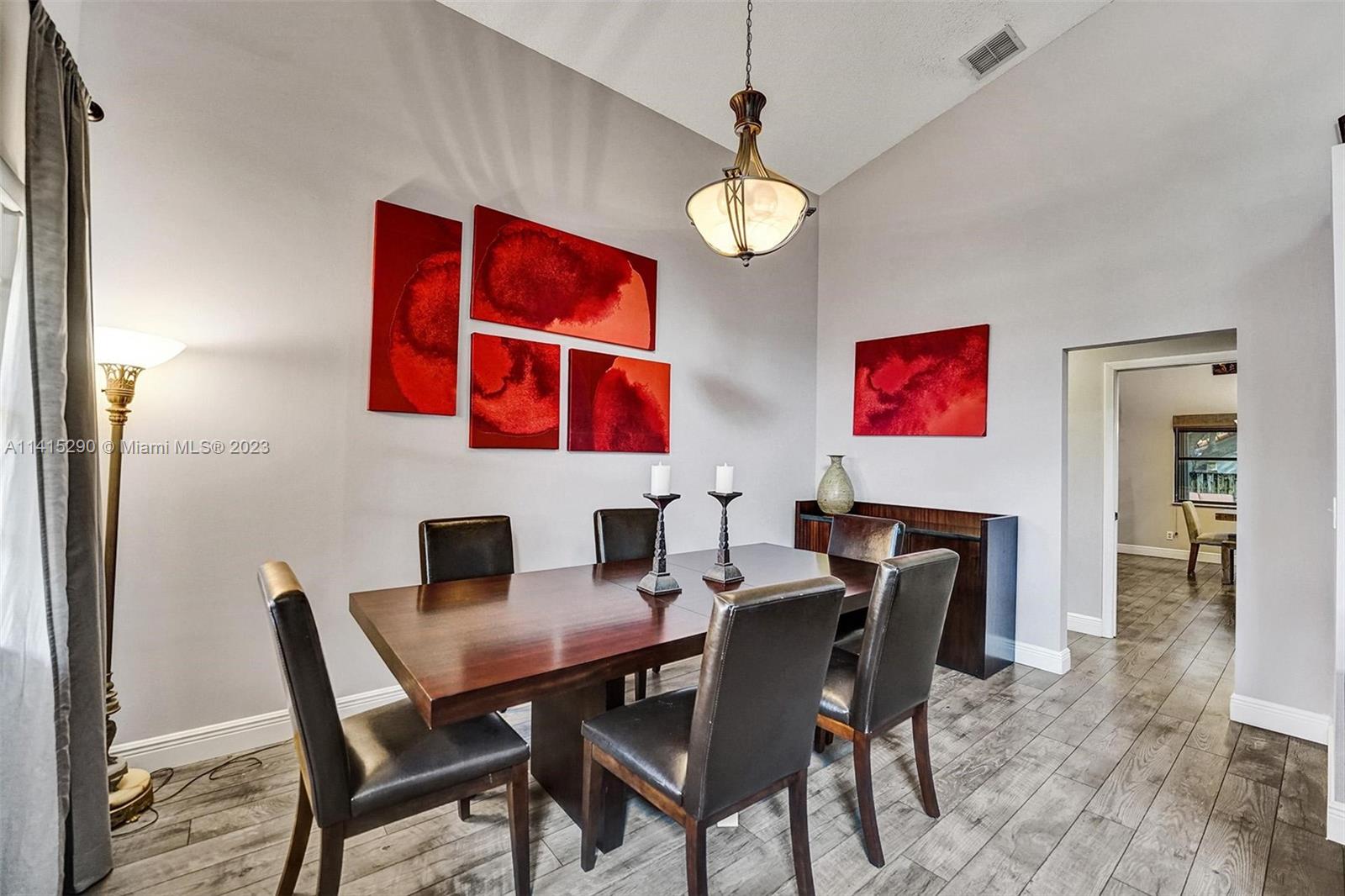 9641 Ridgeside Court Davie, FL 33328 - Photo 14 of 78 a view of a dining room with furniture