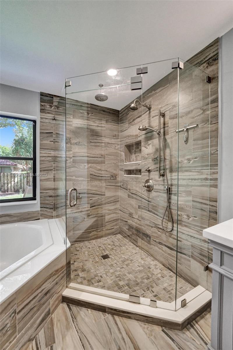 9641 Ridgeside Court Davie, FL 33328 - Photo 49 of 78 a bathroom with a shower and a sink