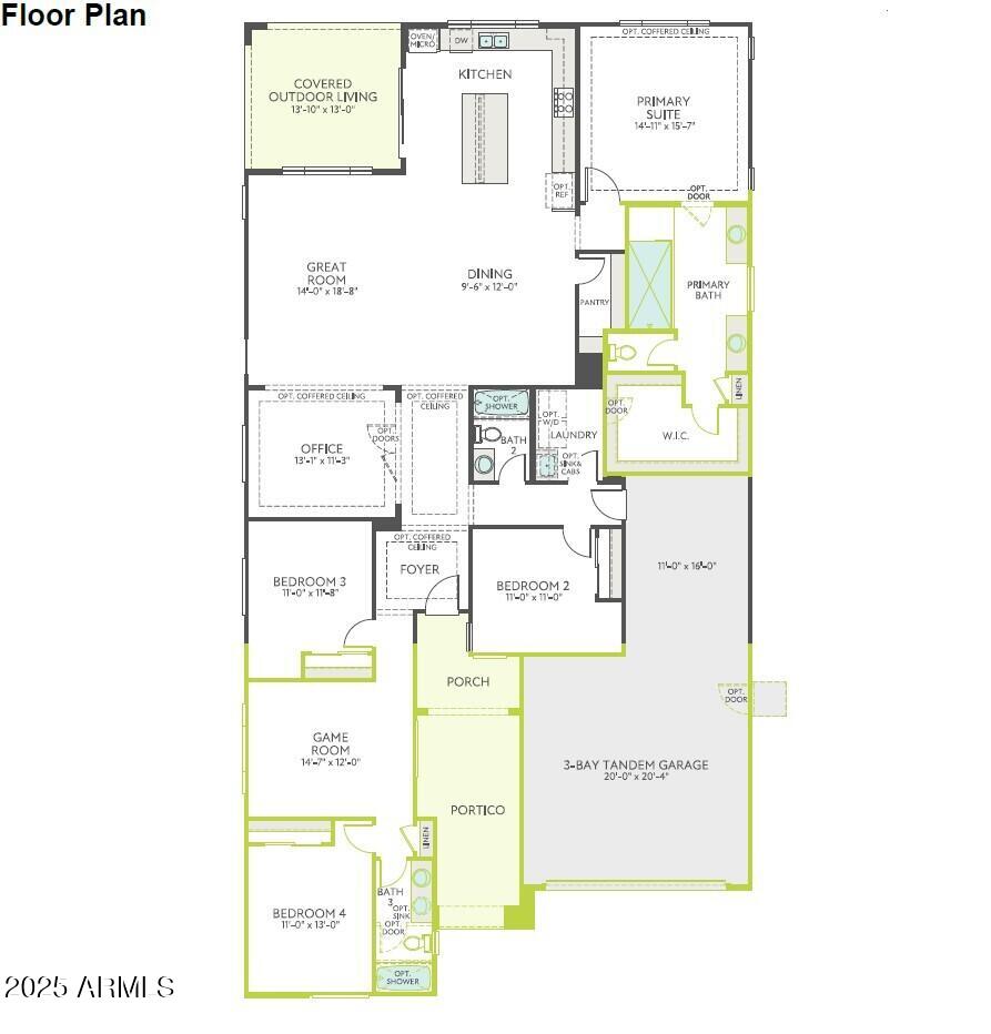 1982 East Empeltre Road San Tan Valley, AZ 85140 - Photo 18 of 18 Floor Plan