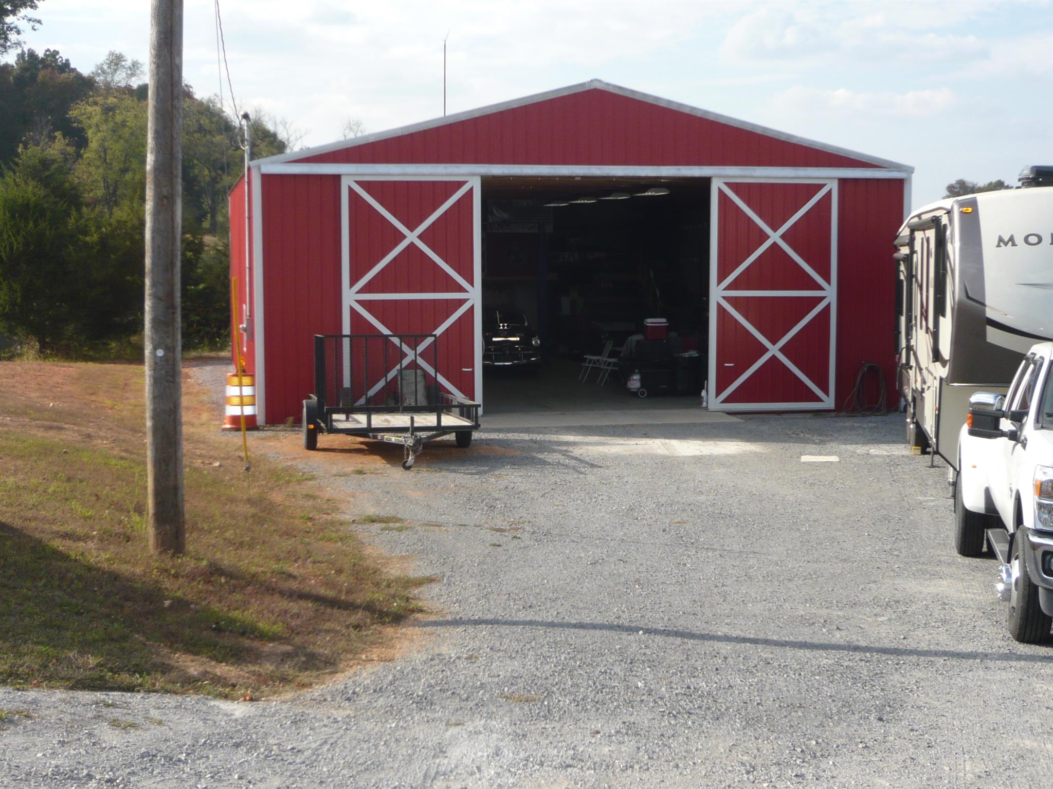 1278 Riddle Road Shelbyville, TN 37160 - Photo 1 of 28 40X60 shop with 15' door