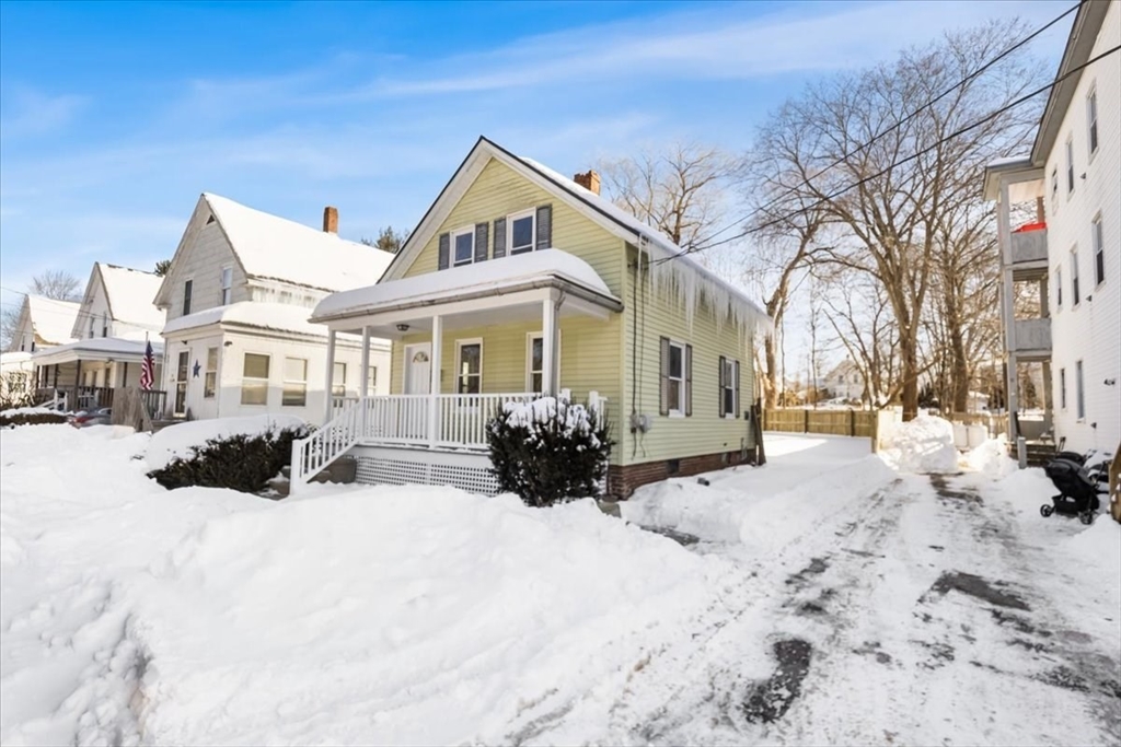 31 Webster Street Winchendon, MA 01475 - Photo 6 of 32 a view of a covered with snow in front of house