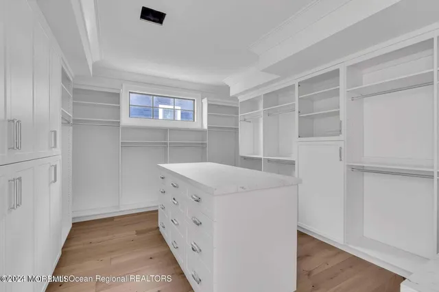 a view of walk in closet