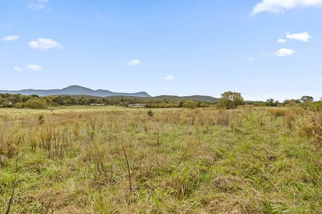 a view of lake and mountain