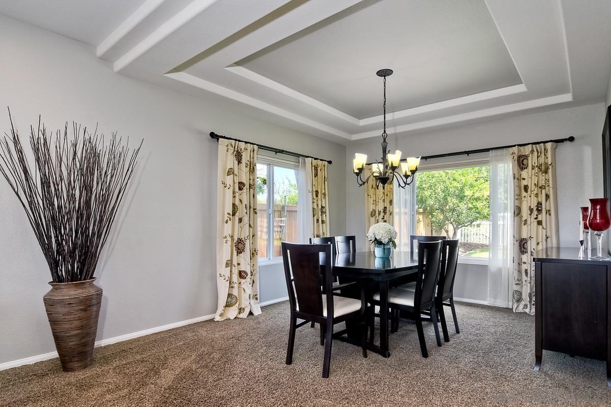 1754 Orchard Wood Road Encinitas, CA 92024 - Photo 6 of 25 Beautiful dining area, love the ceilings.