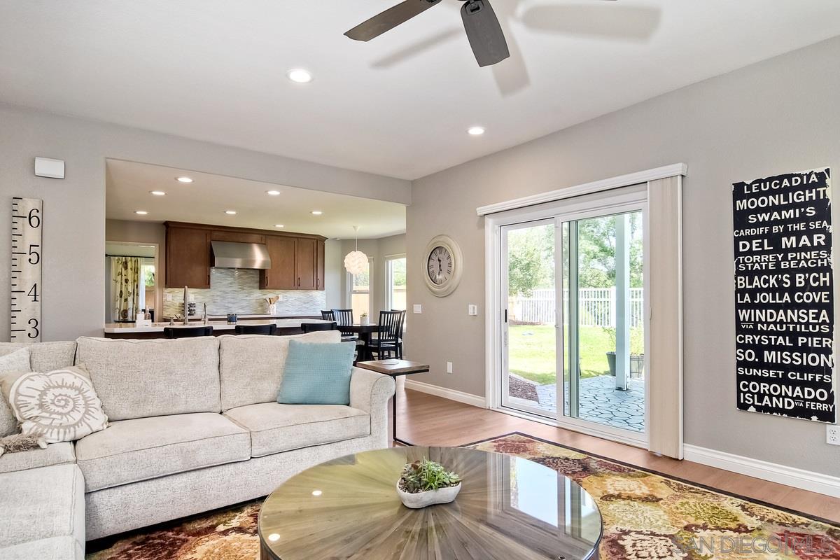 1754 Orchard Wood Road Encinitas, CA 92024 - Photo 9 of 25 Recessed lighting added. New slider door.