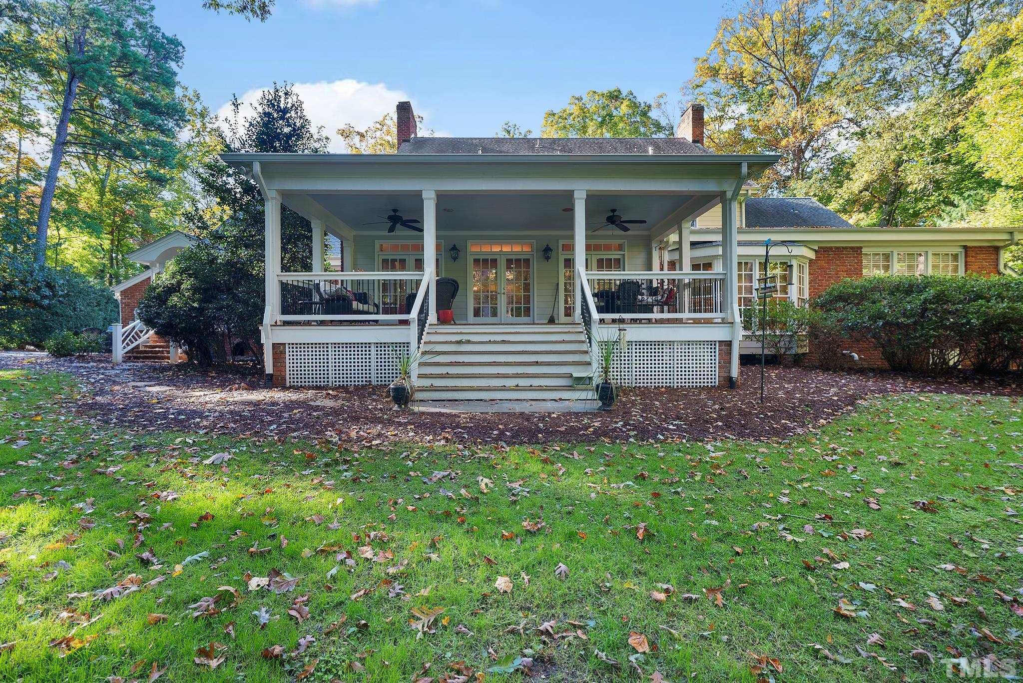 204 Queensferry Road Cary, NC 27511 - Photo 31 of 41 a view of a house with a porch