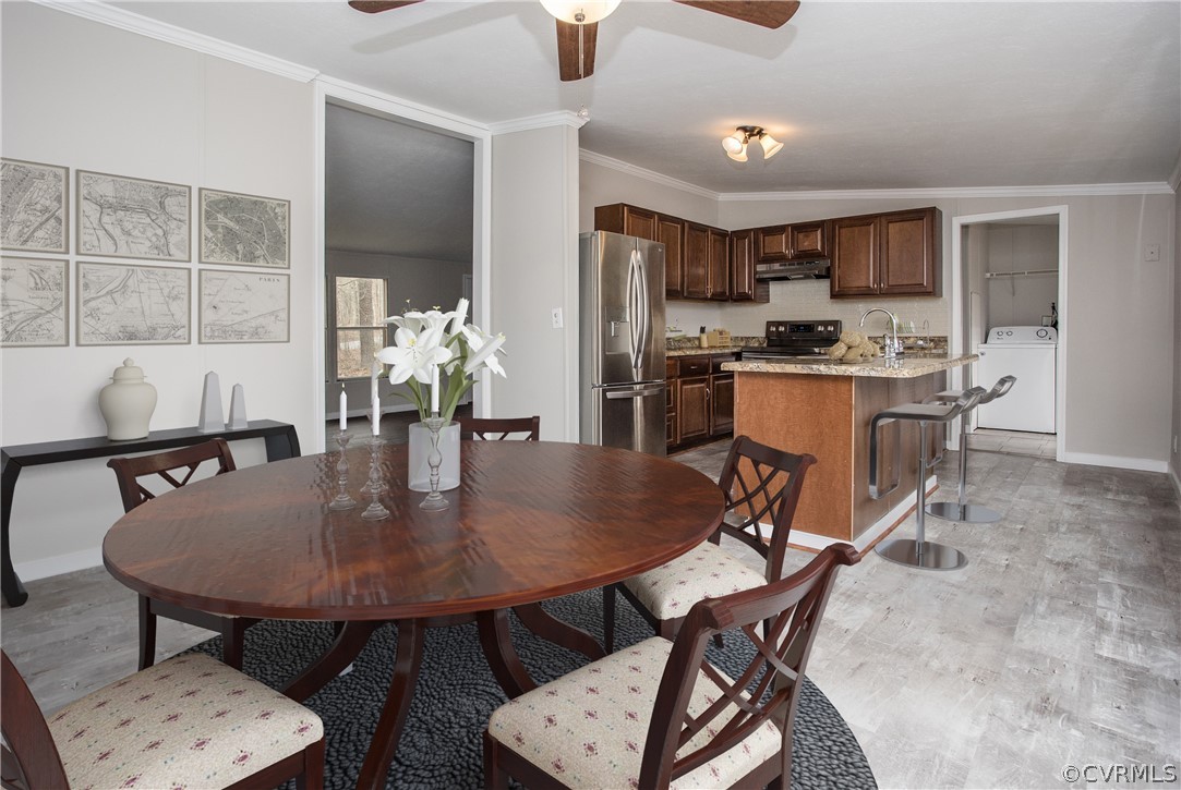 17208 Hamilton Arms Road Dewitt, VA 23840 - Photo 2 of 14 a dining room with furniture and window