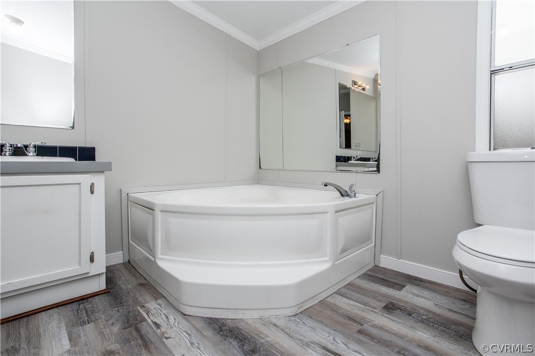17208 Hamilton Arms Road Dewitt, VA 23840 - Photo 5 of 14 a bathroom with a sink and a toilet