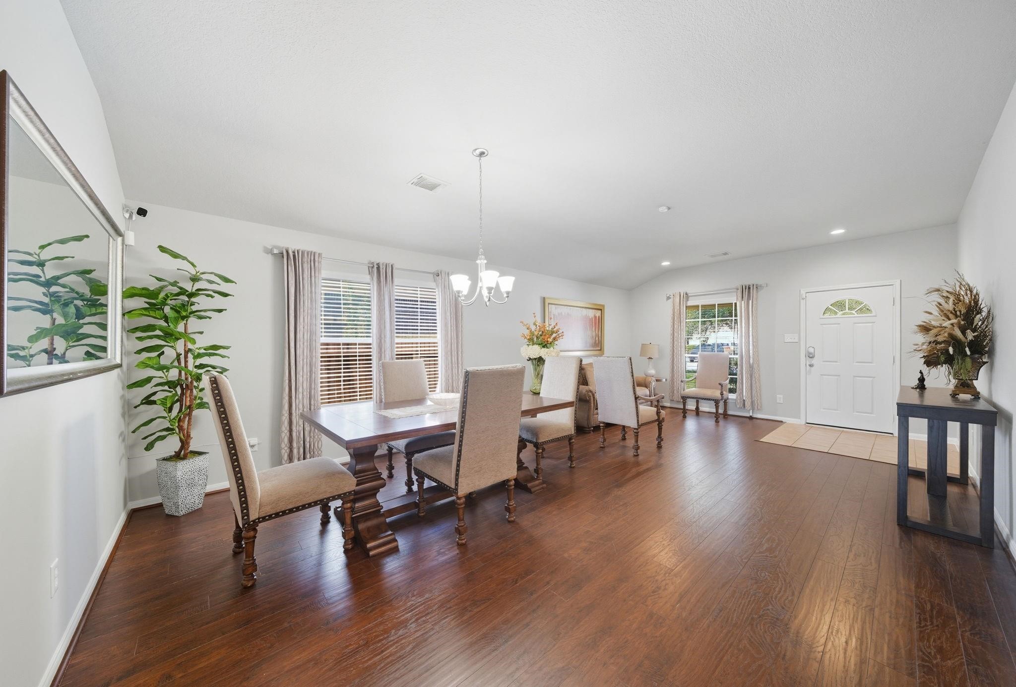 25707 Crisp Spring Lane Spring, TX 77373 - Photo 2 of 14 a living room with furniture and wooden floor